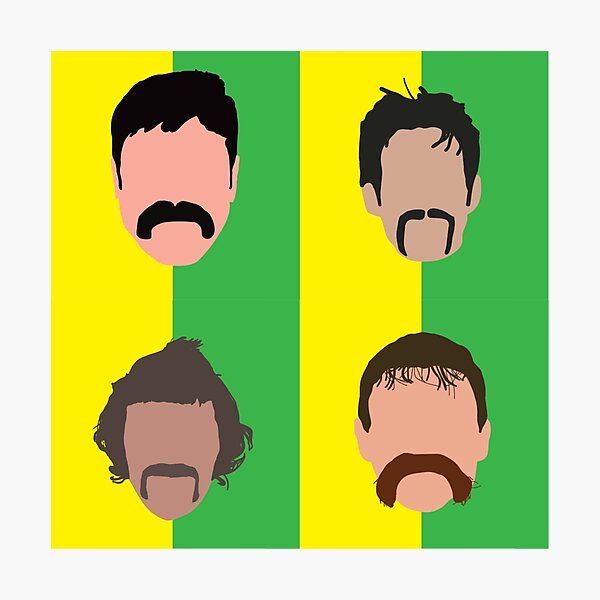 Item preview, Moustaches of Australian Cricket designed and sold by FootyA2Z.
