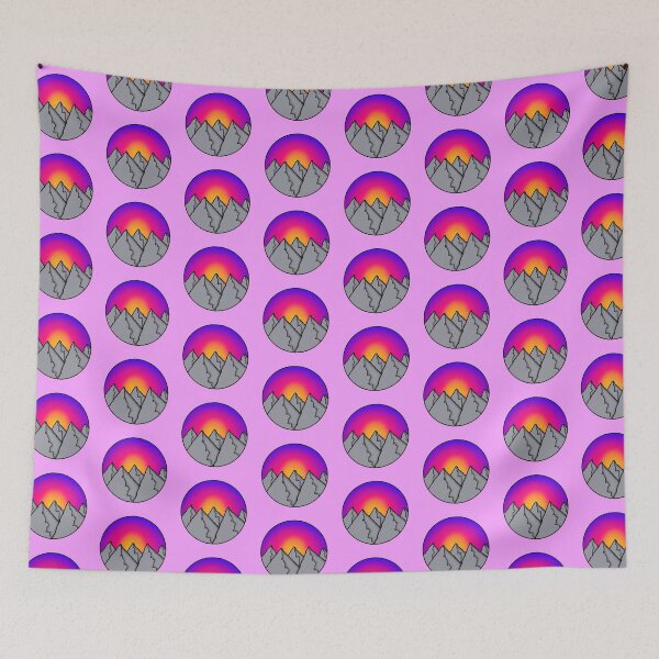Item preview, Sunset Mountains designed and sold by lizashev.