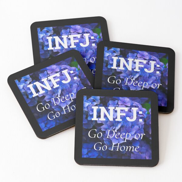 Item preview, INFJ: Go Deep or Go Home designed and sold by WillowsMom68.