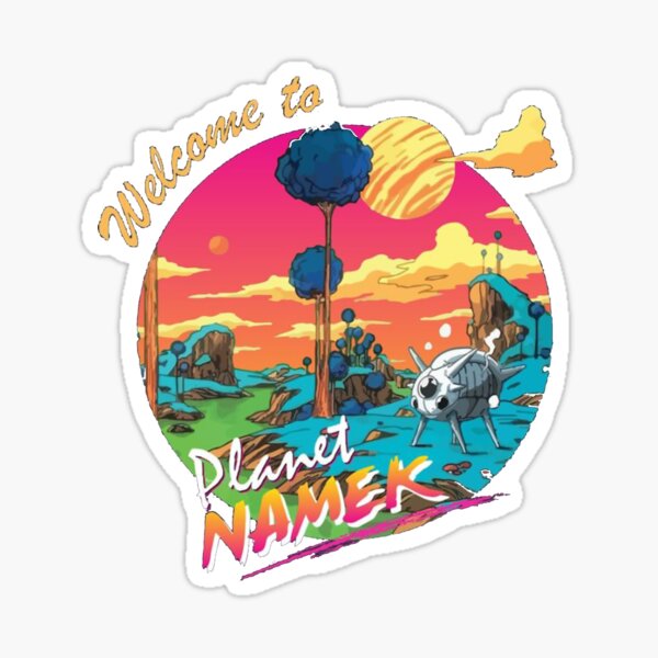 WILLKOMMEN BEI PLANET NAMEK Sticker