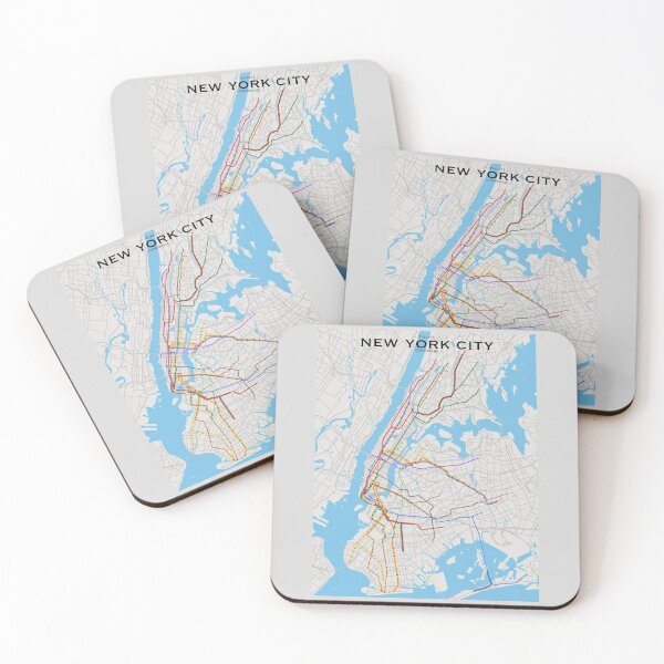 Item preview, New York City Transit Map designed and sold by CPTVDesign.