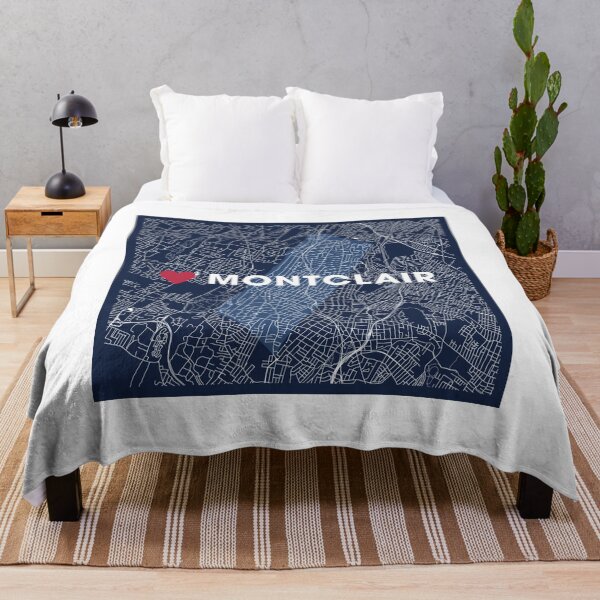 Item preview, Montclair NJ Map Print designed and sold by prettycitymaps.
