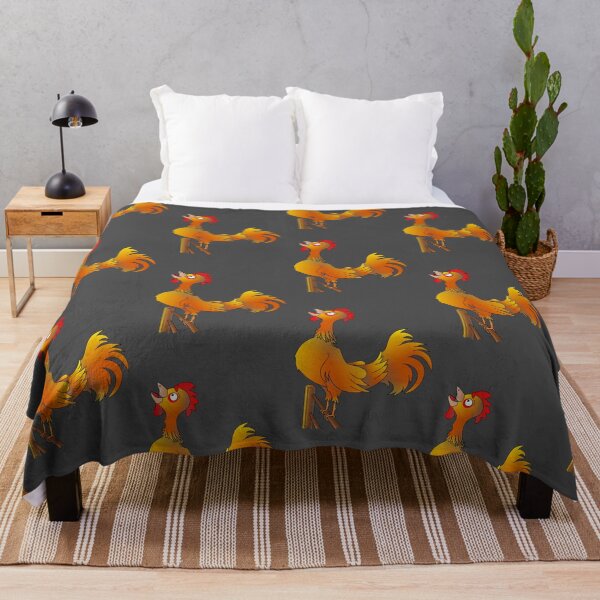 Item preview, Bantam Rooster Crowing Cartoon designed and sold by piedaydesigns.