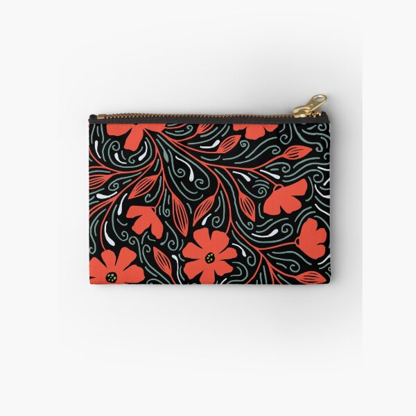 Item preview, Red Floral Array designed and sold by inkblotcreative.