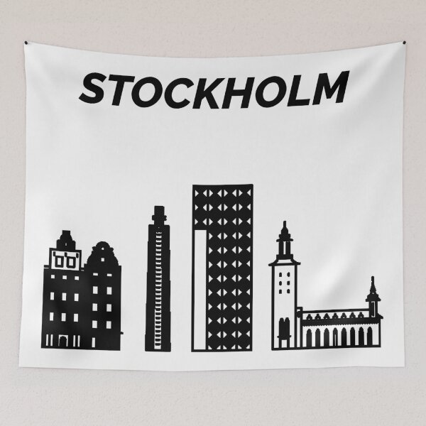 Item preview, Stockholm Skyline, Sweden designed and sold by marosharaf.