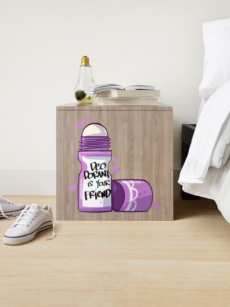 Deodorant is Your Friend Sticker for Sale by juniperdesign