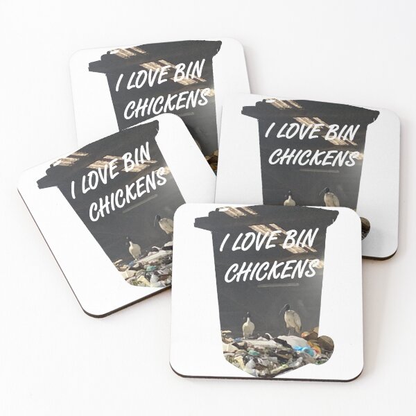 Item preview, I Love Bin Chickens designed and sold by LukeRosenberg.