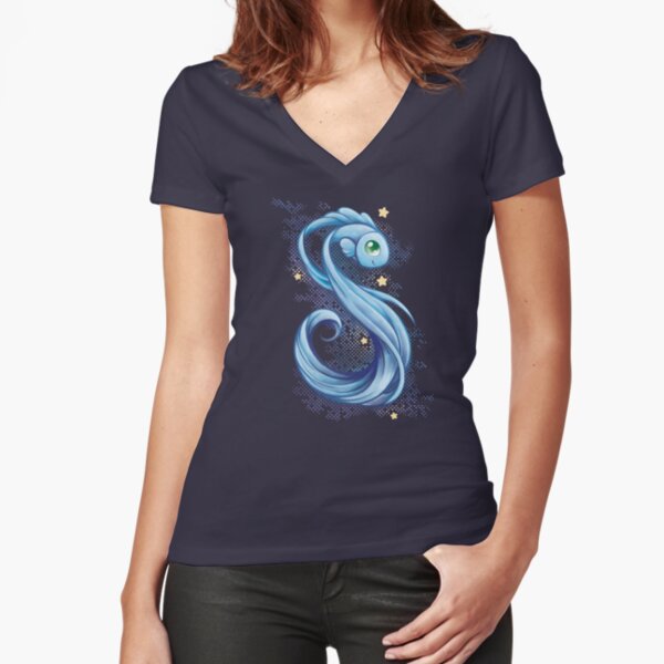 Super Starfish Cosmo Fitted V-Neck T-Shirt
