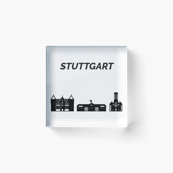 Item preview, Stuttgart Skyline, Germany designed and sold by marosharaf.