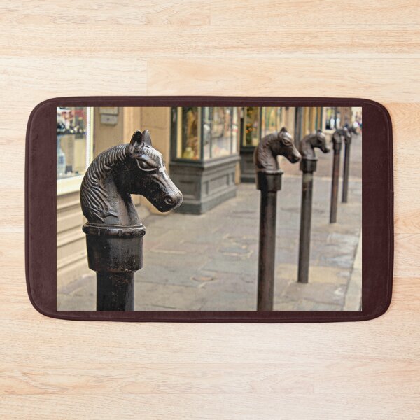 Item preview, Fierce Hitching Post Horse Heads designed and sold by Martha Sherman.