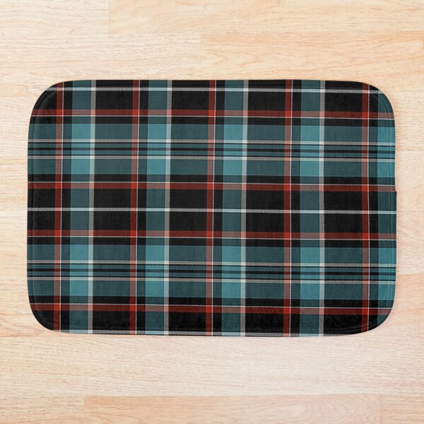 Aperçu de l'œuvre Plaid noir, bleu sarcelle et rouge créée et vendue par KPcaptures.