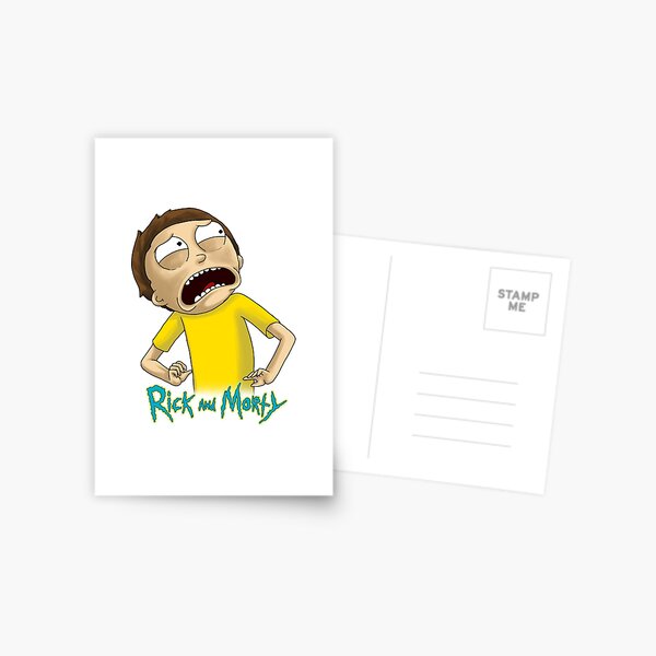 Rick and Morty™ - Morty looks disgusted Postcard