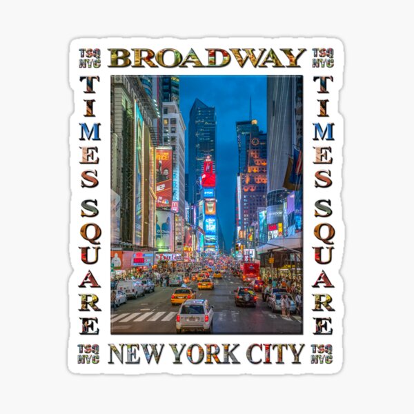 Times Square (Broadway) Sticker