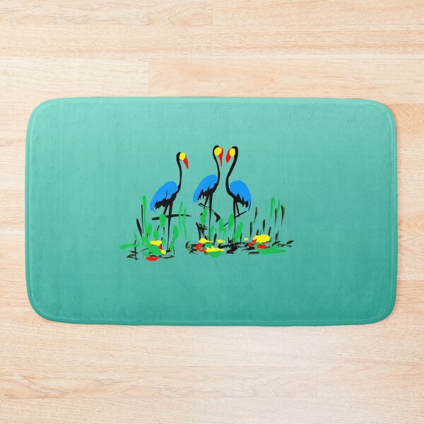 Item preview, Three colorful African cranes. designed and sold by Squirrox.