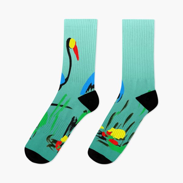 Item preview, Three colorful African cranes. designed and sold by Squirrox.