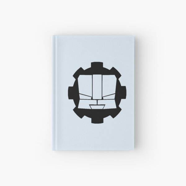 Heroic Gearo Emblem - Black Hardcover Journal