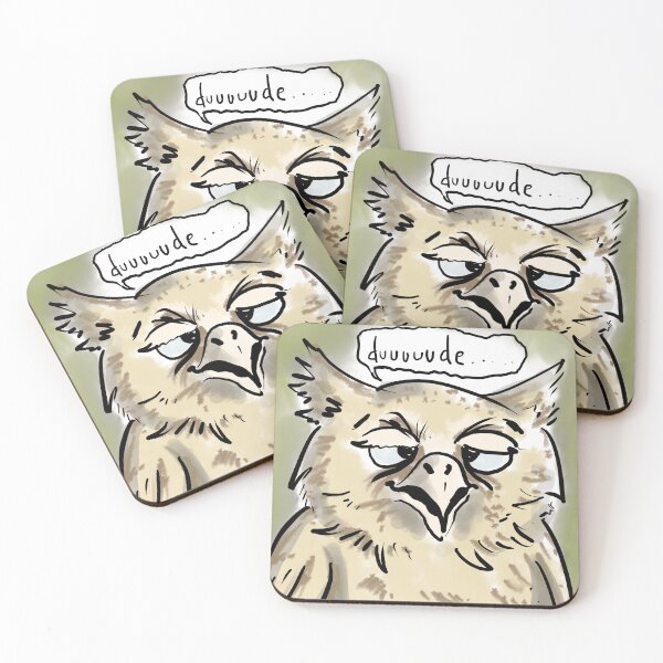 Item preview, Stoned Owl designed and sold by lcthedrawguy.