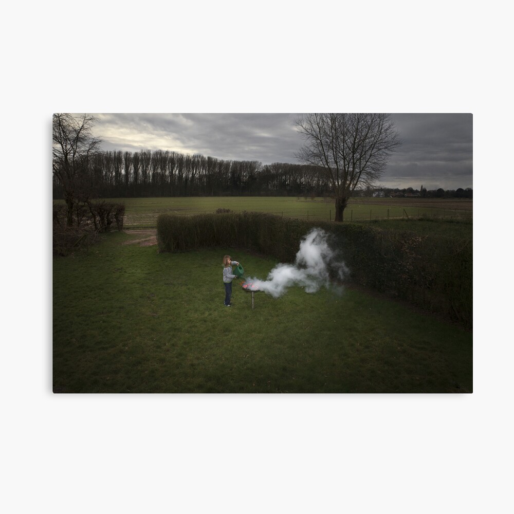 Fire service Canvas Print