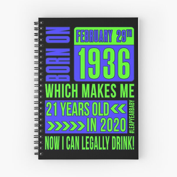 Item preview, 1936 - 36 - 21 Years Old NOW I CAN LEGALLY DRINK BLUE #leapyearbaby Boys and Mens Funny Leaper Leapling Leap Year Birthday Gifts, Shirts, Tshirts designed and sold by GabiBlaze.