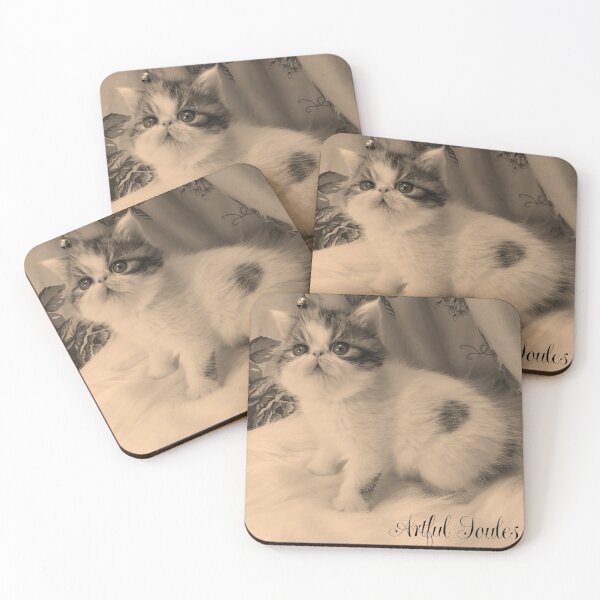 Item preview, Antique Kitten designed and sold by ArtfulSoules.