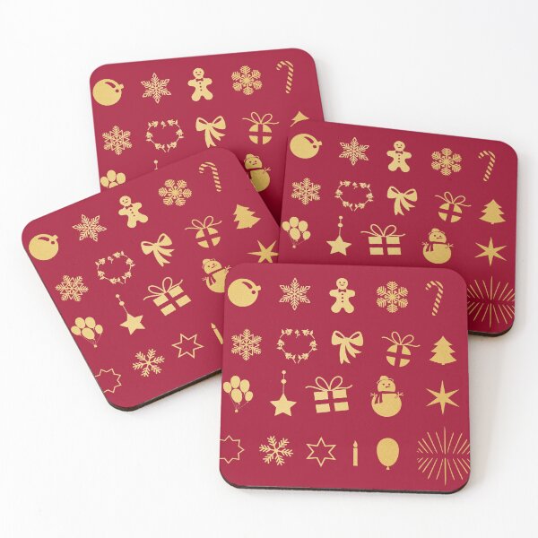 Item preview, Gold Christmas Icons designed and sold by Amanda-Lakey.