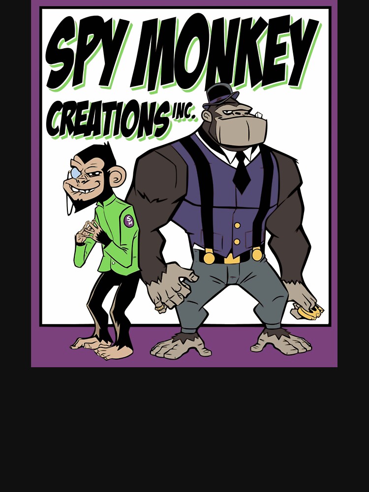 Thumbnail 7 of 7, Essential T-Shirt, Spy Monkey Creations Inc Logo! designed and sold by spymonkey.