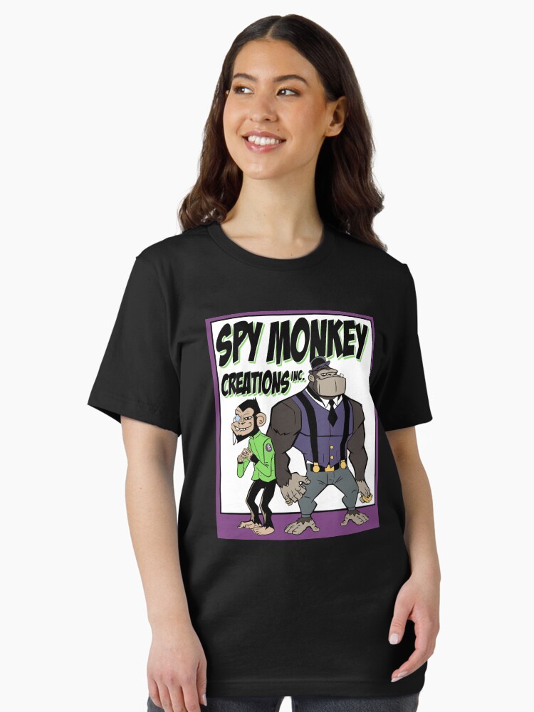 Thumbnail 2 of 7, Essential T-Shirt, Spy Monkey Creations Inc Logo! designed and sold by spymonkey.
