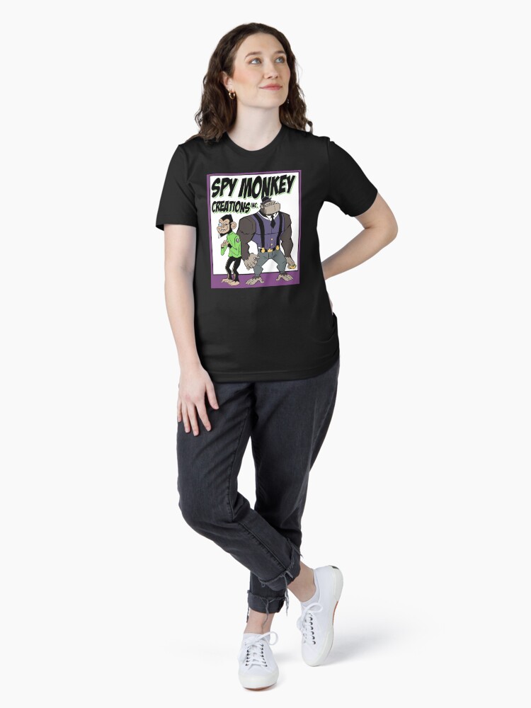 Thumbnail 4 of 7, Essential T-Shirt, Spy Monkey Creations Inc Logo! designed and sold by spymonkey.