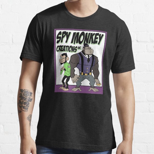 Spy Monkey Creations Inc Logo! Essential T-Shirt