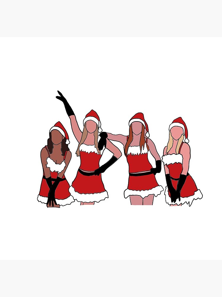 "Mean Girls christmas sticker" Photographic Print for Sale by