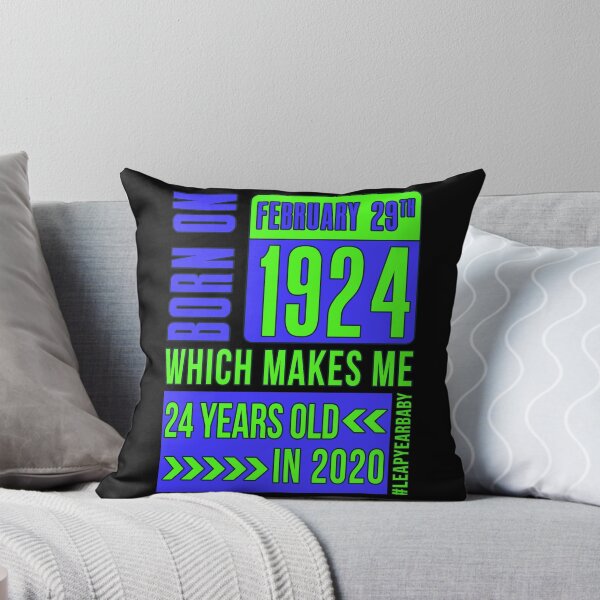 Item preview, 1924 - 24 - 24 Years Old BLUE #leapyearbaby Boys and Mens Funny Leaper Leapling Leap Year Birthday Gifts, Shirts, Tshirts designed and sold by GabiBlaze.
