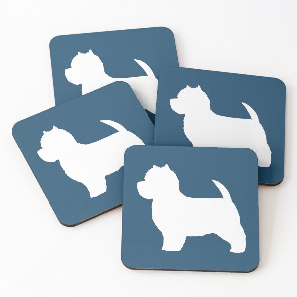Item preview, West Highland White Terrier Silhouette(s) designed and sold by Jenn Inashvili.