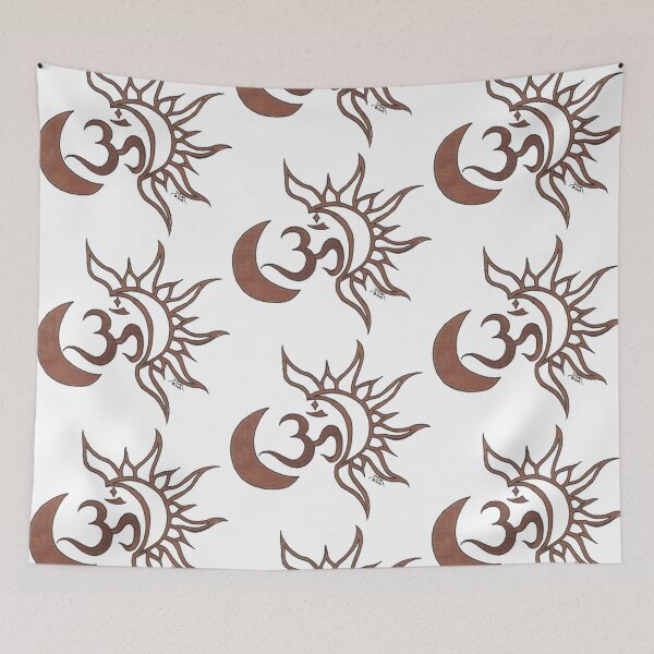 Item preview, Celestial Om on Saffron designed and sold by ArtByDrax.