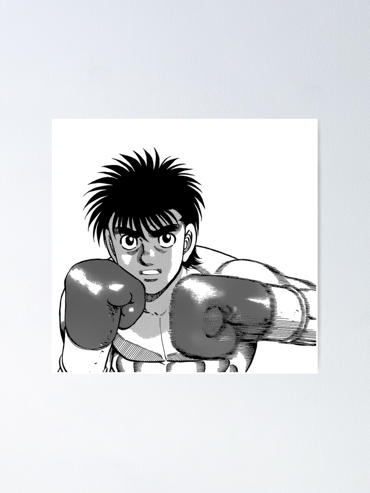 Hajime No Ippo - Ippo Makunouchi Anime Manga Character Print  Poster for  Sale by hotelmarstudio