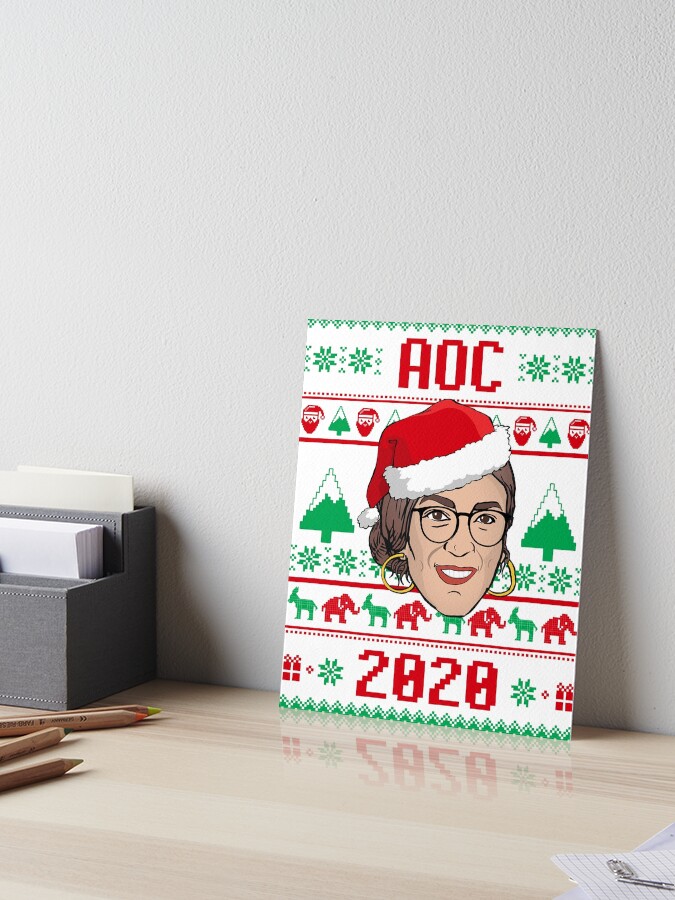 aoc ugly christmas sweater