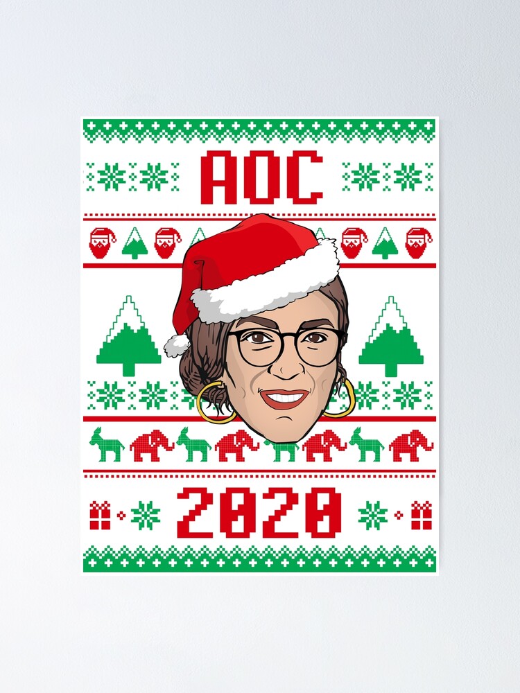 aoc ugly christmas sweater
