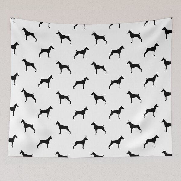 Item preview, Doberman Pinscher Silhouette(s) designed and sold by Jenn Inashvili.