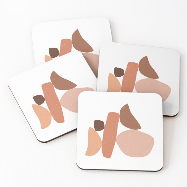Item preview, Terracotta Abstract 52 - Modern, Contemporary Art - Abstract Organic Shapes - Brown, Burnt Sienna designed and sold by Studio Grafiikka.