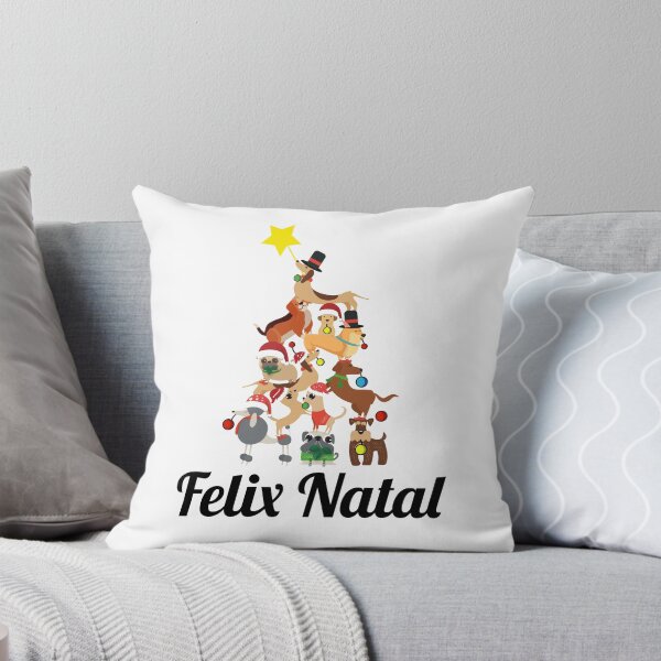 Item preview, different kinds of dog forming christmas tree feliz natal designed and sold by atevern.