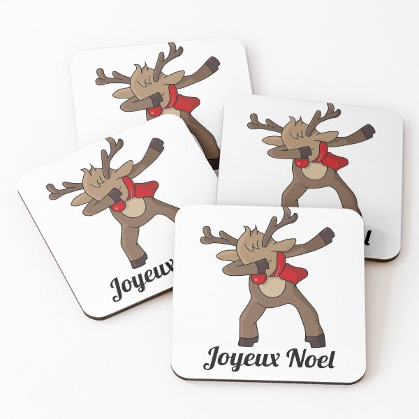 Item preview, reindeer dab joyeux noel designed and sold by atevern.