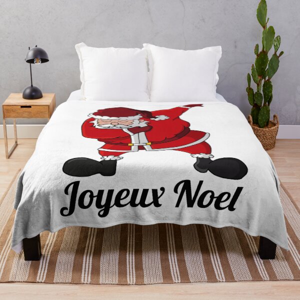 Artikelvorschau, weihnachtsmann tupfen joyeux noel entworfen und verkauft von atevern.