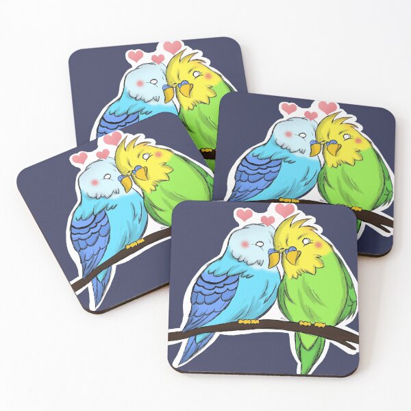 Item preview, Love Budgies designed and sold by KlickWitch.