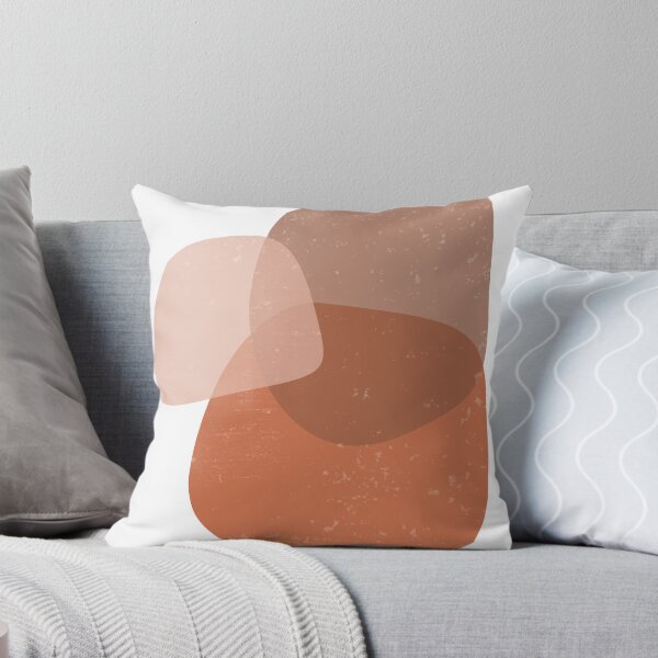 Item preview, Terracotta Abstract 54 - Modern, Contemporary Art - Abstract Organic Shapes - Brown, Burnt Sienna designed and sold by Studio Grafiikka.