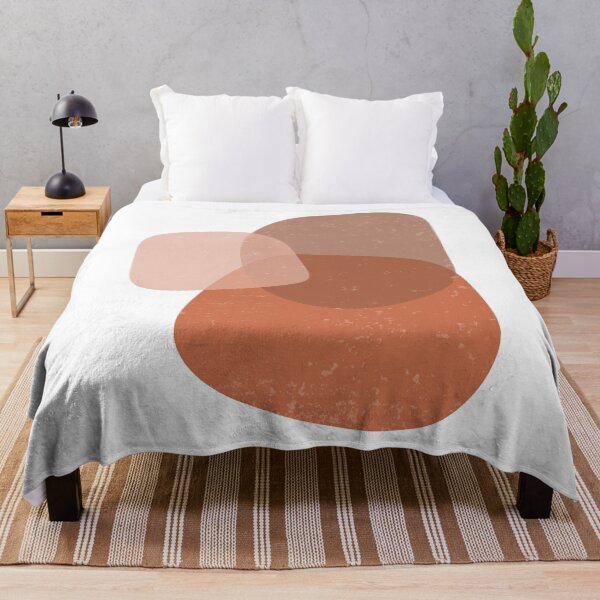 Item preview, Terracotta Abstract 54 - Modern, Contemporary Art - Abstract Organic Shapes - Brown, Burnt Sienna designed and sold by Studio Grafiikka.