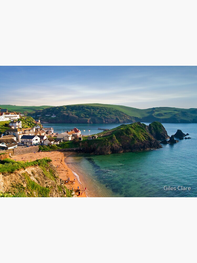 "Hope Cove, Devon, England" Poster for Sale by gilesclare Redbubble