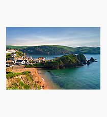 Hope Cove, Devon, England Photographic Print