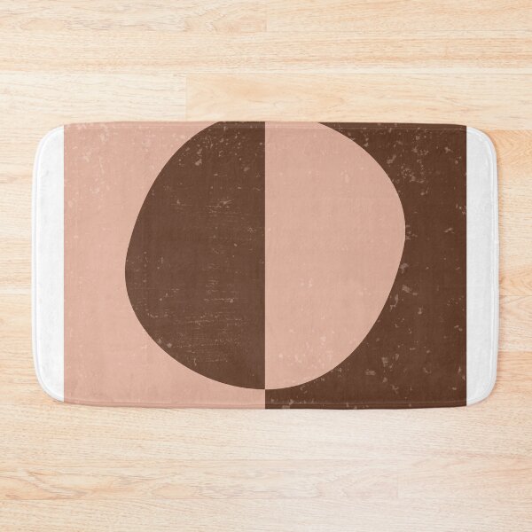 Item preview, Terracotta Abstract 56 - Modern, Contemporary Art - Abstract Organic Shape - Half Circles - Yin Yang designed and sold by Studio Grafiikka.