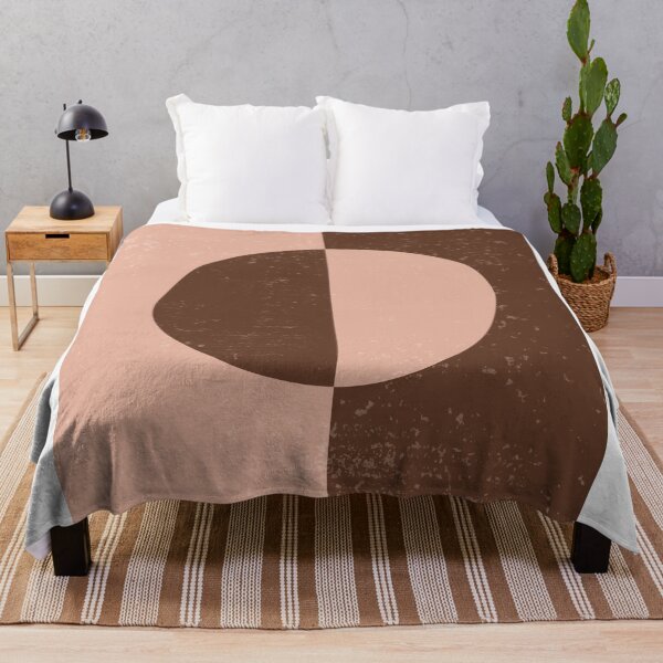 Item preview, Terracotta Abstract 56 - Modern, Contemporary Art - Abstract Organic Shape - Half Circles - Yin Yang designed and sold by Studio Grafiikka.
