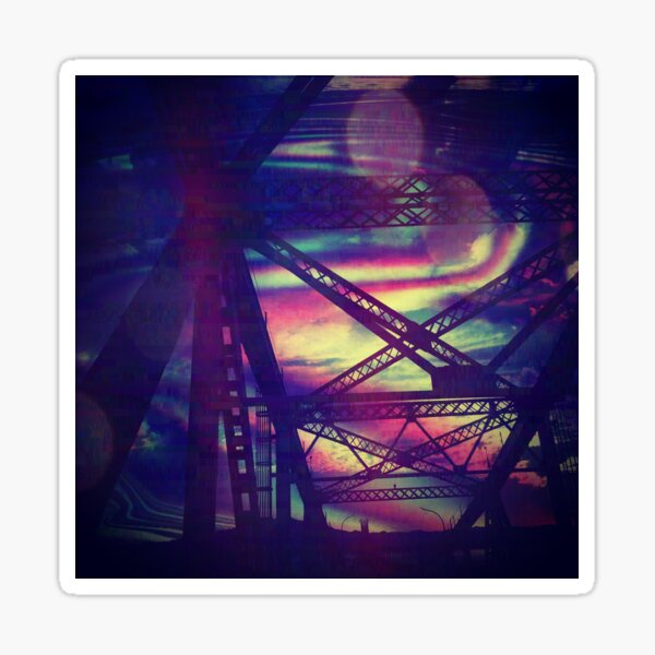 bridgeglitch Sticker