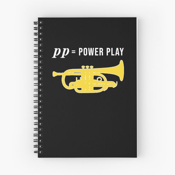Item preview, Cornet - pp = power play - Funny trumpet gift / Funny cornet gift designed and sold by HEJAshirts.